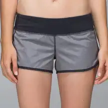 Run: Speed Short 4-Way Stretch Heathered Slate/Deep Coal Size 6