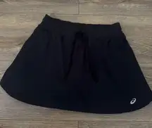 ASICS Black Mini Tennis Skort 