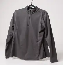 Spyder Black Long-Sleeve Quarter-Zip‎ Pullover XL