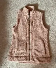 Fleece Zip Up Vest