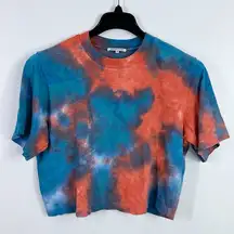 Cotton citizen tie dye cropped t-shirt size medium