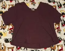 Burgundy Shirt Maurices