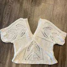 Old navy crochet blouse - l