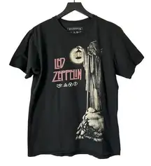 Led Zeppelin Hermit Graphic Band Tee Size Medium edgy rocker classic rock grunge