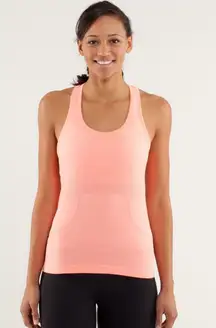 Lululemon AthleticaRun: Swiftly Tech Racerback Pop Orange GUC Size 10