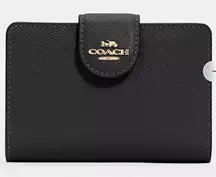 Coach Medium Corner Zip Wallet