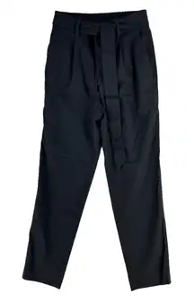 GAP Pleated Front High Rise Belted Crop‎ Pant