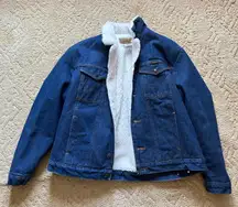 Denim Fleece Jacket