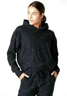 Athleta Farallon Printed Sweatshirt Camo‎ Hoodie