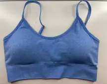 Blue Sports Bra