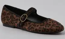 American Eagle Calf Hair Mary Jane Flats