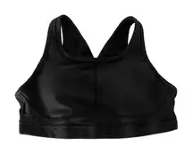 Athleta Black Racer Back Clasp Closure Padded Active Sports Bra Size Women's XS
