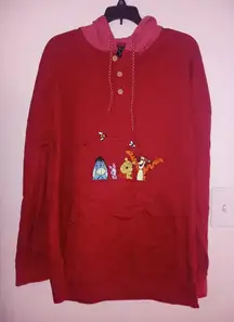Womens Disney Winnie The Pooh Hoodie Medium