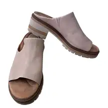 Salvia Harper Slide Sandals in Sand 40