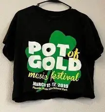 Pot of Gold Music Festival Mens Post Malone Snoop Lil Wayne Rap 2019 T Shirt S c