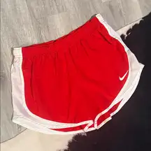 ❤️Woman’s Nike Dry-Fit Shorts•Red/White-•Size:L❤️
