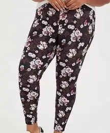 TORRID pixie pant pants luxe ponte floral skull leggings NEW NWT 2 2x 18 20