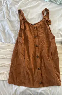 Corduroy Dress Shein Overall