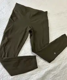Lululemon Olive Green Leggings Women’s