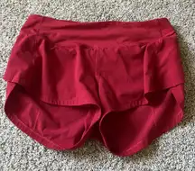 Red  Speed Up Short Low-Rise 2.5”