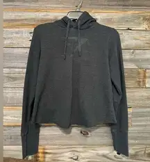 Sleeve Gymshark | Cross Back Cropped Hoodie
Size S