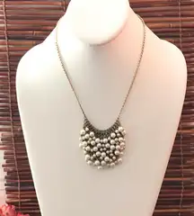 J. Crew Cluster Pearl Necklace
