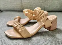 VICI Ruched Block Heels