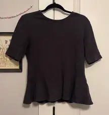 Peplum Top