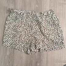 Aerie tan black shorts size XS