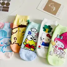 Sanrio socks cinnamoroll hello kitty my melody kawaii new