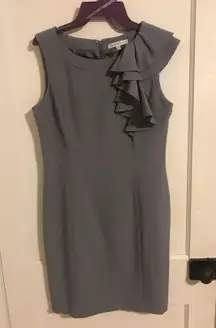 Sandra Darren Grey Dress