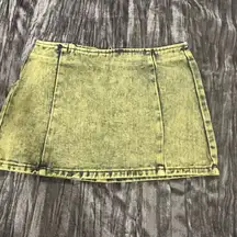 Stylish Green  Denim Skirt by Pretty little thing