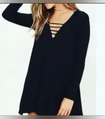 Lucy Love Long Sleeve Swing Dress