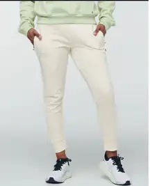 Cotopoxi Women's Sweatpants in Cream. Size Small.