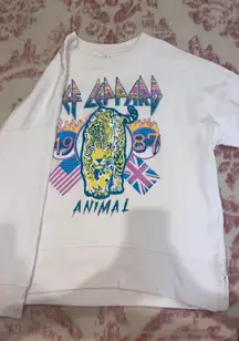 Def Leppard Sweatshirt Crewneck Graphic