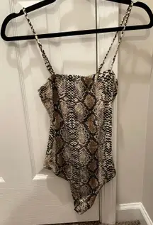 Snakeskin Body Suit