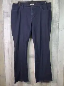 Old Navy The Flirt Size 16 Dark Blue Bootcut Jeans