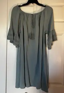 Easel Soft Blue dress