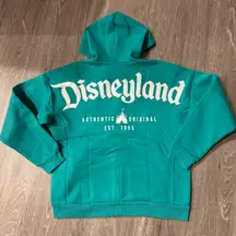 Disney Parks Disneyland Authentic Original Castle 1955 Zip up Hoodie NWT