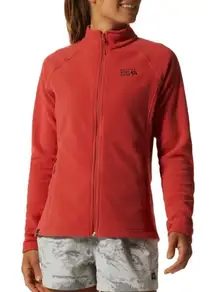 Mountain Hardwear Womens Polartec Microfleece Full Zip Jacket