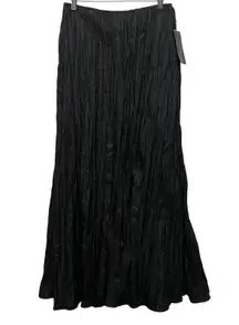 Victor Costa Black Maxi Women Skirt Medium Grunge Witchy Witchycore Fairy Whimsy