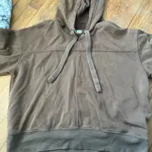 Flirtitude‎ Brown Pullover Hoodie with Drawstrings