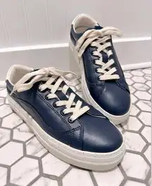 The Ibiza Platform Sneaker MARINE BLUE size 6.5 NWOB