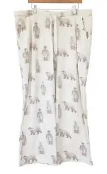 Aerie White Polar Bear Soft Pajama Pants Sz XXL