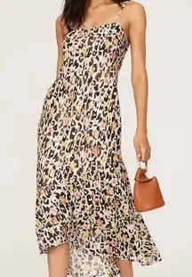 Slate & Willow Leopard Printed Dress Size S