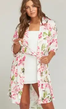 Show Me Your Mumu Peony Robe