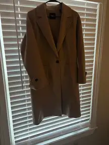 Theory Coat Wool Blend Trench