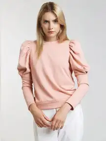 NWOT Fay Puff Sleeve Sweatshirt