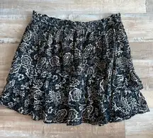Isabel Marant Etoile Boho Mini Skirt Paisley Size EU 42