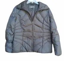 Kenneth Cole Gray Puffer jacket size large